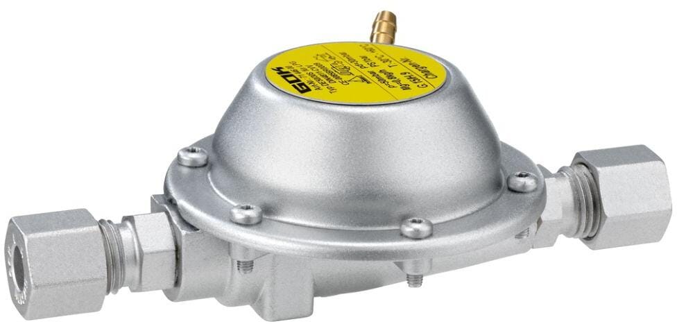 GOK Vordruckregler DE 50/30 0,8kg/h 30mbar Anschluss beidseitig RVS8