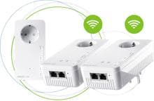 Devolo Magic 2 Powerline WiFi 6 Multiroom Kit Netzwerk Steckdose WLAN 2,4GBit/s weiß