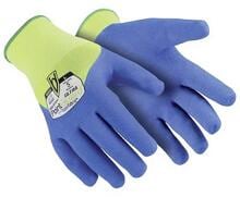 1 Paar HexArmor PointGuard Ultra 9032 Arbeitshandschuh Größe 10 Elasthan Polyester gelb blau