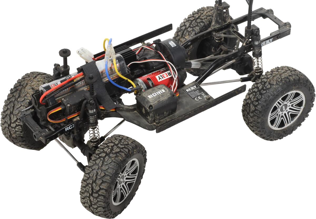 Reely Crawler FreeMen 2.0 6x6 Brushed 1:10 Automodello Elettrica Trazione integrale 6WD RtR 2,4 GHz incl