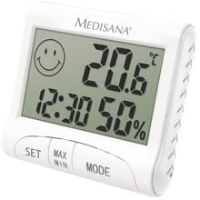 Medisana HG 100 Thermo-Hygrometer Temperaturmessung Feuchtigkeitsmessung digital weiß