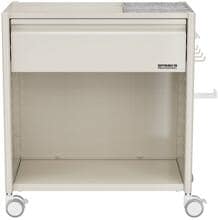 SpeaKa Professional SP-MCT03 Rollcontainer 1 Schublade Stahl Kunststoff hellbraun