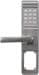 EffEff 495108----91B86 Codeschloss Türsicherung Zahlencode Ausführung A 38-50mm silber