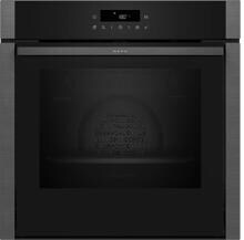 Neff B5ACJ7HG3 N50 Einbau-Backofen 59,4cm breit 71 Liter Pyrolyse 1-fach Auszug AirFry Grillfunktion Kindersicherung Slide&Hide Tür graphite-grey