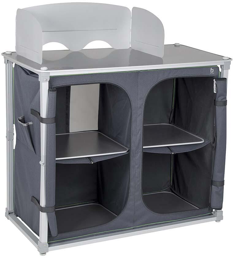 Bo-Camp Icefield Kochinsel Küchenschrank Kücheninsel 101x49x85cm Camping Outdoor