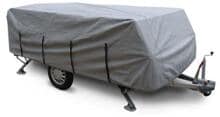 Kampa Pathfinder Abdeckung für Faltcaravan Wohnwagenschutz 399x207x106cm grau