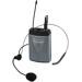 Omnitronic WAMS-65BT Headset Taschensender Funkmikrofon-Set Kopfbügelmikrofon schwarz