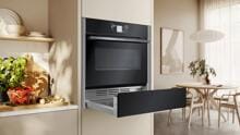 Neff N24HA11N1 N70 Einbau-Wärmeschublade 59,6cm breit 14cm hoch bis 12 Teller Edelstahl