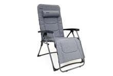 Vango Riviera Liegestuhl Camping-Stuhl Outdoor grau