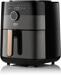 Arzum Airtasty XL Heißluft-Fritteuse Airfryer 6l 1750W Display Timerfunktion schwarz bronze