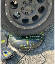 Flat-Jack Camper 2.0 Reifen-Luftkissen Hebekissen Ausgleichskissen 305mm Camping Reisemobil