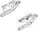 Thule Ersatzteil Nr. 1500602266 Schere rechts für Single Step V10 V15 Trittstufe Camping Wohnmobil
