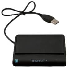 ReinerSCT 2718500-100 cyberJack RFID basis Chipkartenleser Identitätsnachweis USB schwarz
