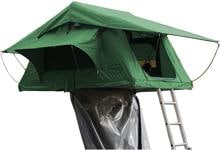 Prime Tech Wasteland Dachzelt Autodach-Zelt 2-Personen klein grün