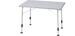 Dukdalf Majestic Campingtisch 80x60cm hellgrau