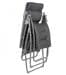 Lafuma Futura XL BeComfort Relaxsessel Campingsessel Liege Garten Terrasse dark grey