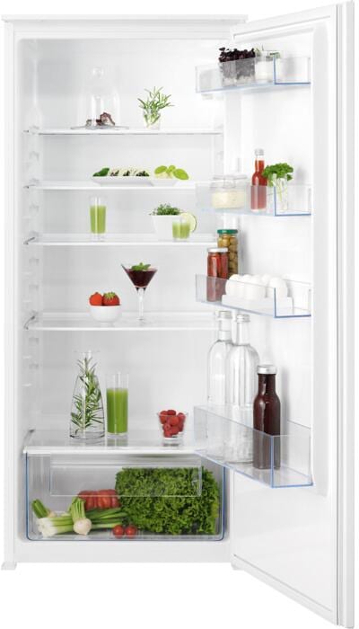 AEG OSK5O12ES Einbau-Kühlschrank 54,8cm breit 208 Liter OptiSpace Schlepptür-Technik weiß