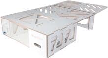 Moonbox Campingbox 111 Camping Wohnwagen Wohnmobil 111x66x33cm weiß
