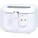Clatronic FR 3771 Fritteuse 1800W 2,5 Liter stufenloser Thermostat weiß