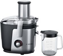 Bosch MES4010 Entsafter Saftpresse Obstpresse Juicer 1200 Watt 1,5 Liter schwarz silber matt