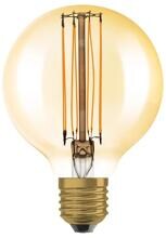 Ledvance Vintage 1906 Osram Globe LED-Lampe Kugel-Form Gold-Design