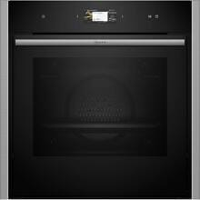 Neff B64VS71N0 N90 A+ Einbau-Dampfbackofen 59,6cm breit 71 Liter Pyrolytisch+Hydrolytisch TFT-Display Grill schwarz edelstahl