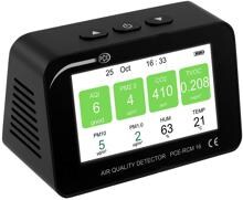 PCE RCM 16 CO2-Messgerät Gaswarngerät Luftqualitätsmesser Hygrometer schwarz