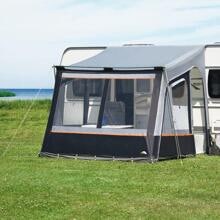 dwt Fortuna II Schnellaufbau-Vorzelt 250x280cm Camping Wohnwagen