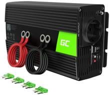 Green Cell INV09 Wechselrichter Spannungswandler Sinuswelle 1000 Watt 12V 230V Schutzkontakt-Steckdose