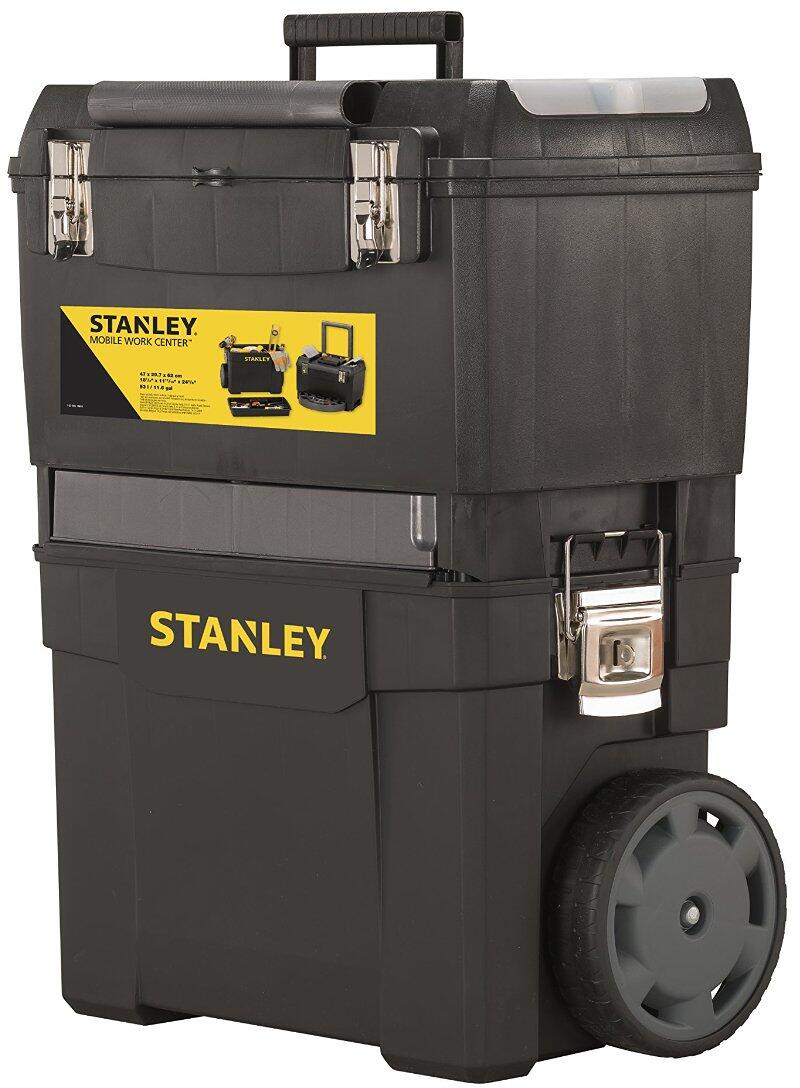 Stanley Rollende Werkstatt Werkzeugbox Kunststoff zwei Einheiten