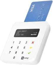 Sumup Air Bezahlterminal Kreditkartenterminal EC-Karten Zahlungen Chipkartenlesegerät weiß