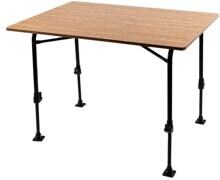 Camp4 Tjörn Campingtisch Kapptisch Garten Outdoor Terrasse 100x68cm Bambus-Dekor