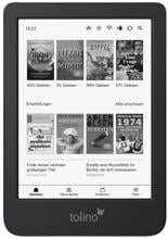 Tolino Shine 5 6" eBook-Reader MediaTEK MT8113L 1GHz 512MB RAM 16GB Touch-Display Bluetooth schwarz