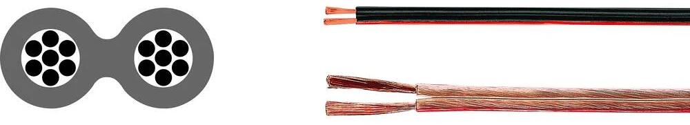 100 Meter Helukabel 40024 Lautsprecherkabel Audiokabel Boxenkabel 2x0,75mm² schwarz