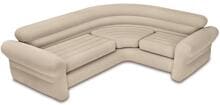 Intex 68575NP Eck-Sofa Couch Lounge 203x257x76cm aufblasbar beige