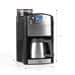 Beem Fresh-Aroma Perfect Thermo Filter-Kaffeemaschine Mahlwerk 1000W 125ml Edelstahl schwarz