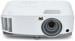 Viewsonic PA503W Beamer Projektor DLP 3600 Lumen 22.000:1 3D Heimkino HDMI WXGA weiß grau