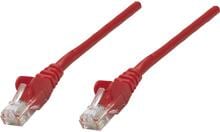 Intellinet 735889 RJ45 Netzwerkkabel Patchkabel CAT 6 S/FTP 15m rot