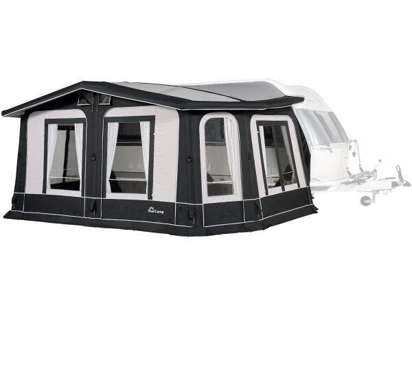 StarCamp Luxor Air Reisevorzelt Airtube-Vorzelt Umlaufmaß 950-975cm Tiefe 280cm Camping Wohnwagen Wohnmobil