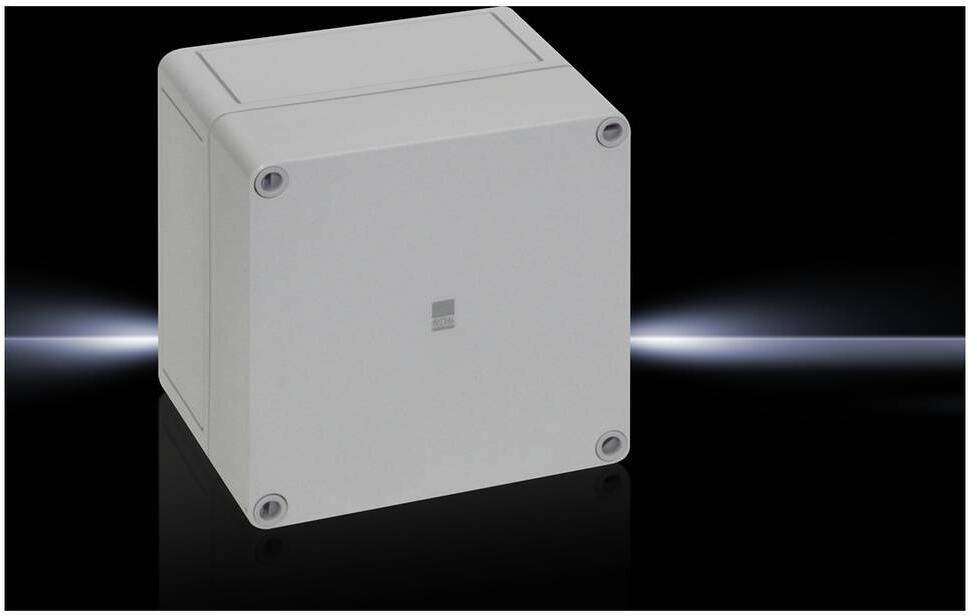 3 Stück Rittal PK 9511.000 Installations-Gehäuse Verteilergehäuse Polycarbonat lichtgrau