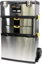 Velleman OTBA4 Trolley-Koffer Werkzeugtrolley Werkzeugkoffer Werkstattausrüstung BxHxT 570x354x830mm