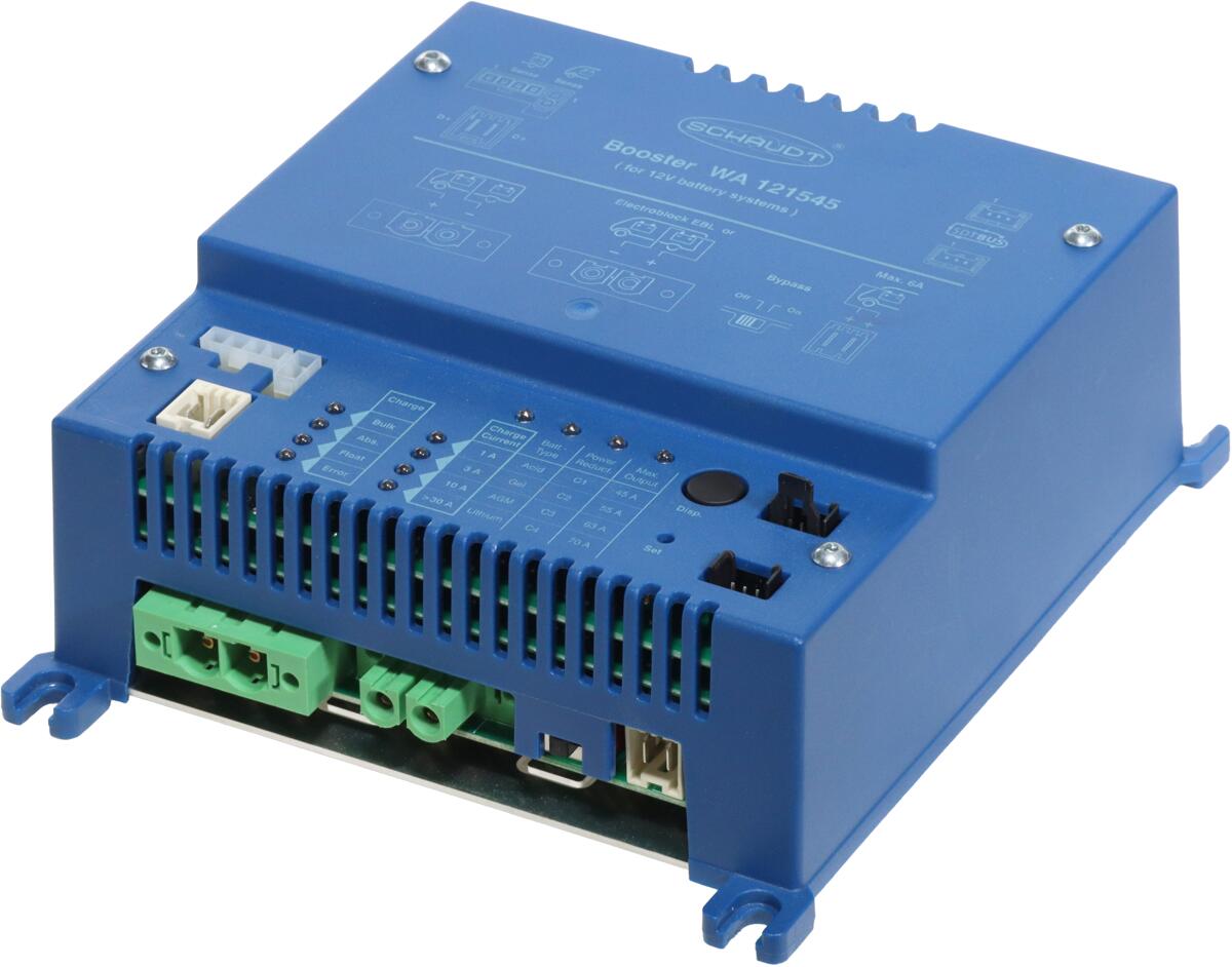 Defekt Bastler Schaudt WA 121545Booster Autobatterie Ladegerät Stromversorgung Bleisäure Lithium-Batterien AGM Camping Outdoor blau