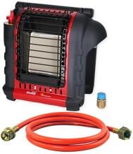 Mr. Heater Portable Buddy Gasheizstrahler Gasheizung Gasschlauch Camping Exklusiv Wagner Edition
