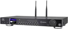 Renkforce RF-DAB-IR1702 Internet CD-Radio DAB+ FM Bluetooth DLNA WLAN schwarz