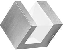 Ledvance Endura Style Pyramid LED-Außenwandleuchte Pollerleuchte grau
