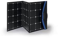 Carbest Solarpanel Solarmodul 135 Watt Camping Wohnwagen Wohnmobil faltbar schwarz
