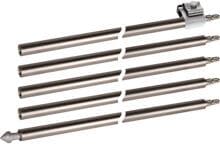 Dehn D18014 5XTE D20 1XAK 8.10 1XSSP Tiefenerder Set zusammmensetztbar abgesetzte Rändelzapfen und Bohrung Ø 20mm