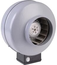 Wallair 20100281 Radiallüfter Lüfter Kühler 230V 51W 2400U/min grau