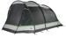 High Peak Meran 5.0 Tunnelzelt Familienzelt 5-Personen 440x300cm Camping Outdoor hellgrau dunkelgrau grün