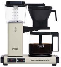 Moccamaster 53974 KGB Select Filterkaffeemaschine 1520 Watt Anti-Tropf-Mechanismus Wasserstandsanzeige offwhite/creme